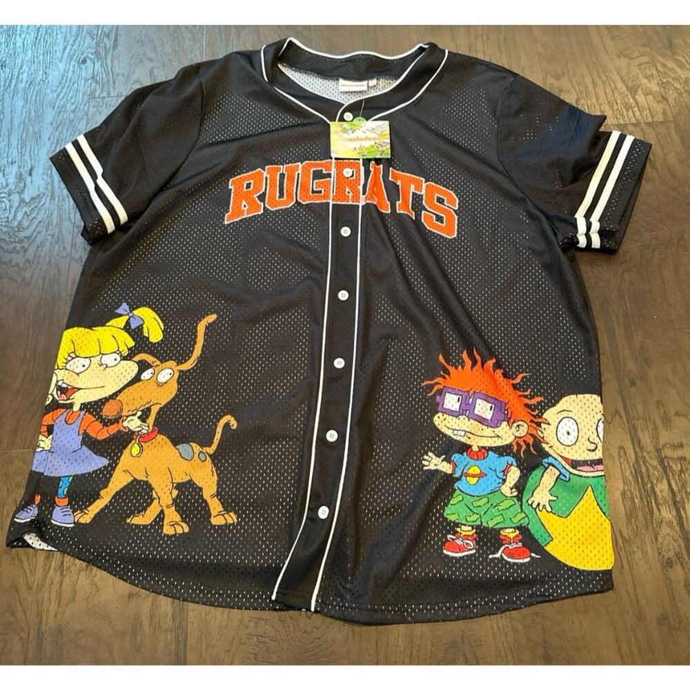 Rugrats‎ Nickelodeon Cartoon Themed Jersey Size 4XL nwt
